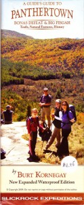 Map of Panthertown Valley in Nantahala National Forest