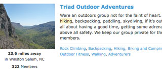 Forming a hiking group can be a major challenge